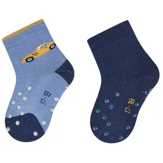 Sterntaler Krabbelsocken 2 Paare Blau 22