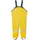 Unisex Kinder Wind und wasserdichte Regenhose Regenbekleidung Matschhose Regenlatzhose Textilfutter Gelb 92