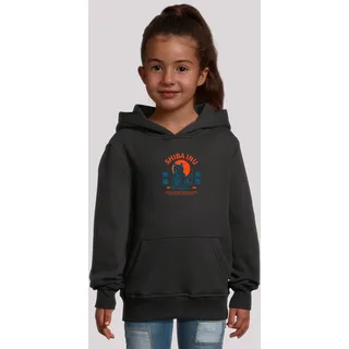 F4NT4STIC Kapuzenpullover F4NT4STIC "Japanischer Shiba Inu Hund", Jungen, Gr. 122/128, schwarz, Obermaterial: 65% Baumwolle, 35% Polyester, Pullover, Premium Qualität