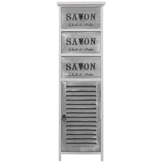 Mobili Rebecca Kommode, Weiß, Holz, 27x102x32 cm, Wohnzimmer, Kommoden – Sideboards, Kommoden
