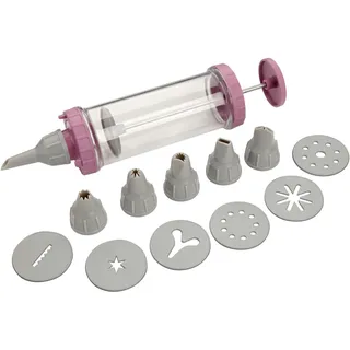 Zenker Garnierspritze mit 6 Tüllen (44725)