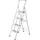4 Stufen weiß
