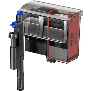 Wiltec CBG-500 Hang On Filter mit Uvc-lampe, Anhängefilter 500 l/h, für Aquarien bis 115 L