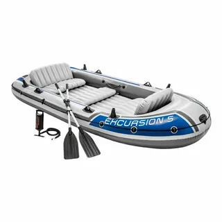 Intex Excursion 5 + Paddel + Handpumpe + Sitzkissen