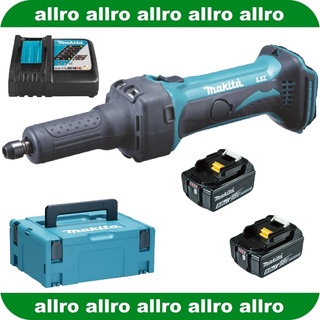 Makita DGD800RTJ Akku-Geradschleifer inkl. MAKPAC + 2 Akkus 5.0Ah