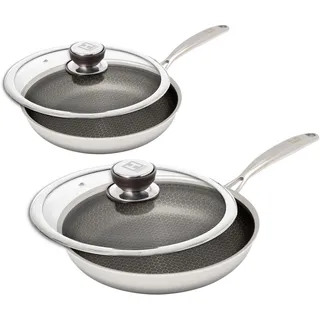 hensslers Pfannen-Set 4-tlg. 20 cm + 24 cm + 28 cm