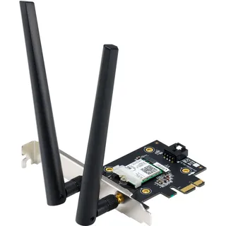 Asus PCE-AX3000 PCIe-Karte Bluetooth 5.0 + Wi-Fi 6 AX3000 Dual-Band, 2x Antenn