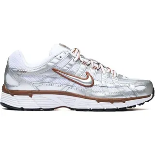 Nike P-6000 Damen White/Metallic Silver/Light British Tan 36,5