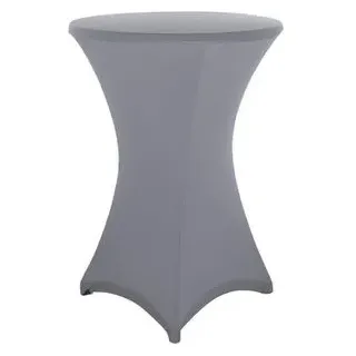 expand Stehtischhusse Original Stretch Grau Ø 80 cm