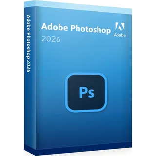 Adobe Photoshop 2026 | Vollversion | Kein Abo | Windows