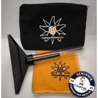 camperflower Frontscheiben Abzieher schwarz