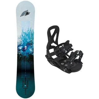 F2 Set Junior Snowboard TNT 120cm mit Eco Pure Bindung S 120 CM