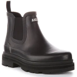 Aigle Herren Soft Rain M2 Gummistiefel, Schwarz, 43 EU - 43 EU