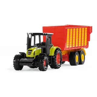 Siku 1650 - John Deere inkl. Silagewagen 1:87