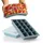 Silikon 15er Eiswürfelform Silikon Eiswürfelform Ice Cube Tray lebensmittelecht Ice Tray Graublau Graublau Hellblau
