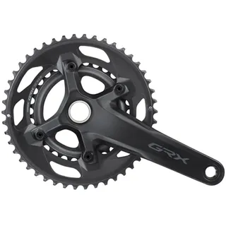 Shimano Fahrradkurbel SHIMANO Kubelgarnitur GRX FC-RX600 165mm 46X30Z. 10f. 2pcs. o.Innenlag