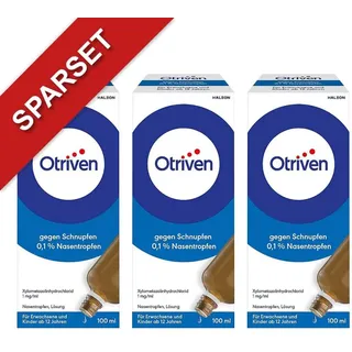 Otriven gegen Schnupfen 0,1 % Nasentropfen Nachfüllflasche