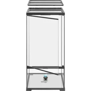 Exo Terra Pro Paludarium S X-tall Terrarium 45x45x90cm Silber 45x45x90 cm Silber 45x45x90 cm - Silber