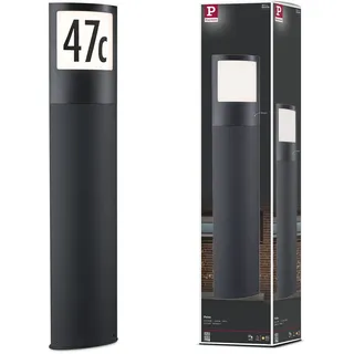 Paulmann 94514 LED-Pollerleuchte Anthrazit