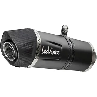 LeoVince LV One Evo Black Slip-On Auspuff genehmigt für KTM RC 390