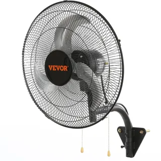 Vevor 44,45 cm Wandventilator Schwarz