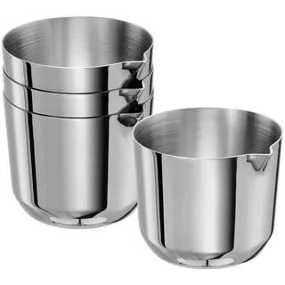APS 10300/ 4er-Gießer-Set/Milchkännchen ALLURE, 18/8 Edelstahl, PVD-beschichtet, 30 ml, Ø 4,5 cm, Höhe 4 cm