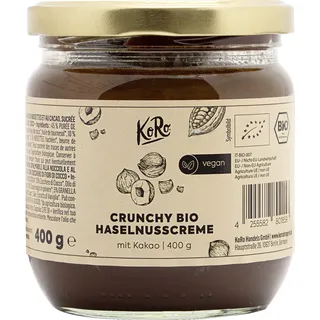Koro Bio Crunchy Hasenusscreme Kakao 400G