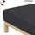 Mako-Jersey 180 x 200 - 200 x 200 cm titan