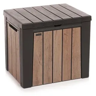 KETER® Kissenbox Urban Oberfläche Holzoptik Volumen 113L ca. 59,6x46x53cm