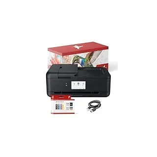 realink Bundle TS9550a Drucker (A3 mit Scanner und Kopierer) mit 5 XXL Druckerpatronen