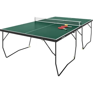sportnow Tischtennisplatte Klappbar Grün