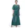 Overall VERA MONT Damen Damen Gr 38 Normalgrößen grün schwarz emerald Chiffon Obermaterial 100 Polyester Futter 100 Polyester ausgestellt Rundhals Overalls Overall Design
