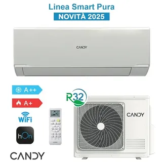 Candy Pura Kit CY09RAIN-A Klimaanlage 9000BTU 2,7KW WiFi A++/A+ Inverter R32 20d