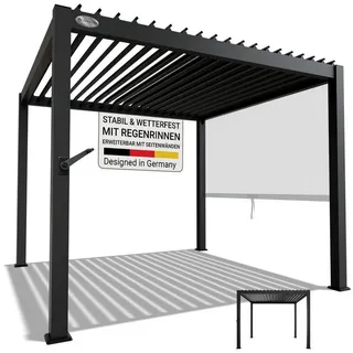 Juskys Lamellendach Tahiti 3 x 3 m