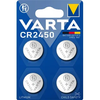 Varta Knopfzelle CR2450 570 mAh 4 St.