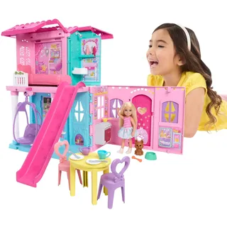 Mattel Puppenhaus Pop-Up-Haus Chelsea mehrfarbig JFW49