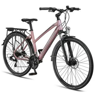 licorne bike gmbh Premium Touring Trekking Bike 28 Zoll RH 48 cm Damen rosa