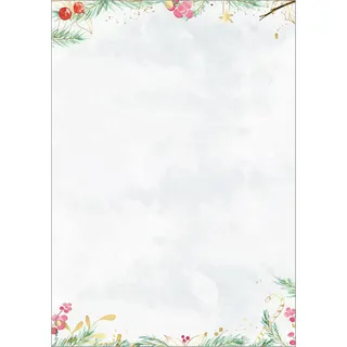 Sigel Weihnachtsbriefpapier Christmas Magic Motiv DIN A4 90 g/qm 25 Blatt