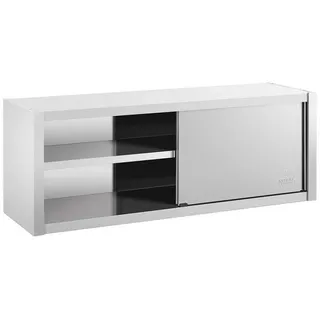 Royal Catering Edelstahl Hängeschrank 160 x 45 cm