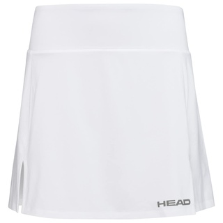 HEAD Damen Club Basic Long W Skirts, weiß, L EU