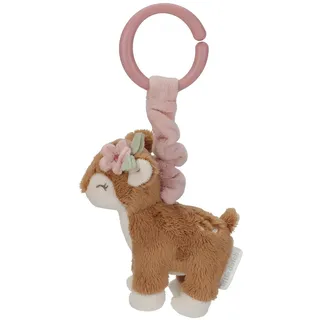 Little Dutch Aufziehtier mit Vibration Spielzeug für Baby Babyschale Kinderwagen Kinderwagenspielzeug Reh rosa - Fairy Garden