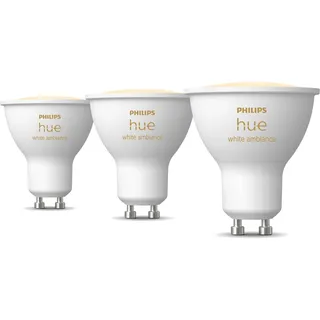 Philips Hue White Ambiance GU10 LED Lampe 400lm -
