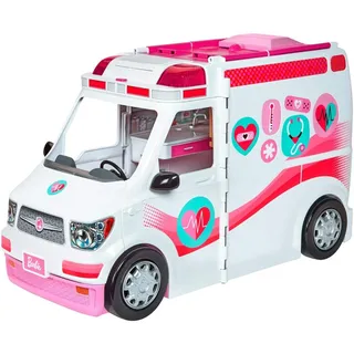 Barbie 2-in-1 Krankenwagen mit Licht & Geräuschen