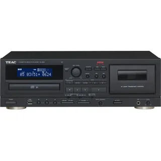 Teac AD-850-SE CD- & Kassettenspieler mit USB Schwarz