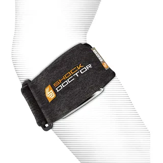 ShockDoctor UnitedSportsBrands Erwachsene Ellbogenschützer Tennisarmbandage, Black, Einheitsgröße