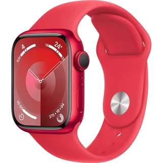 GPS 41 mm Aluminiumgehäuse (product)red, Sportarmband (product)red S/M