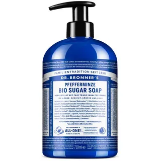 Dr. Bronner’s Bio Sugar Soap Pfefferminze 710 ml