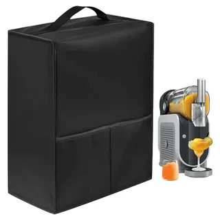 Slushi Maschine Abdeckung, Ninja Slush Abdeckung, Staubschutz für Eismaschine, Wasserdicht und Staubdichtem, 600D-Nylonmaterial, für Ninja SLUSHi Maschine FS301EU und KLAMER Slush Maschine(48x20x43CM)