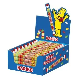 HARIBO Mega-Roulette Fruchtgummi 40 St./1,8 kg, 40 St.