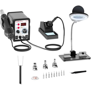 Stamos Welding Group Stamos Soldering Set Lötstation - 60 Watt - LED-Display + Zubehör